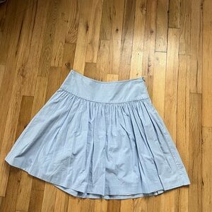 Vintage Gap blue poplin drop waist